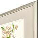 Fleur Melange Green and Red and Pink and Yellow Framed Art, Propac