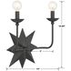 Astro Sconce Wall Light in Black