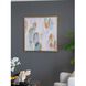 Gizem Gold/Gray/Blue Wall Art