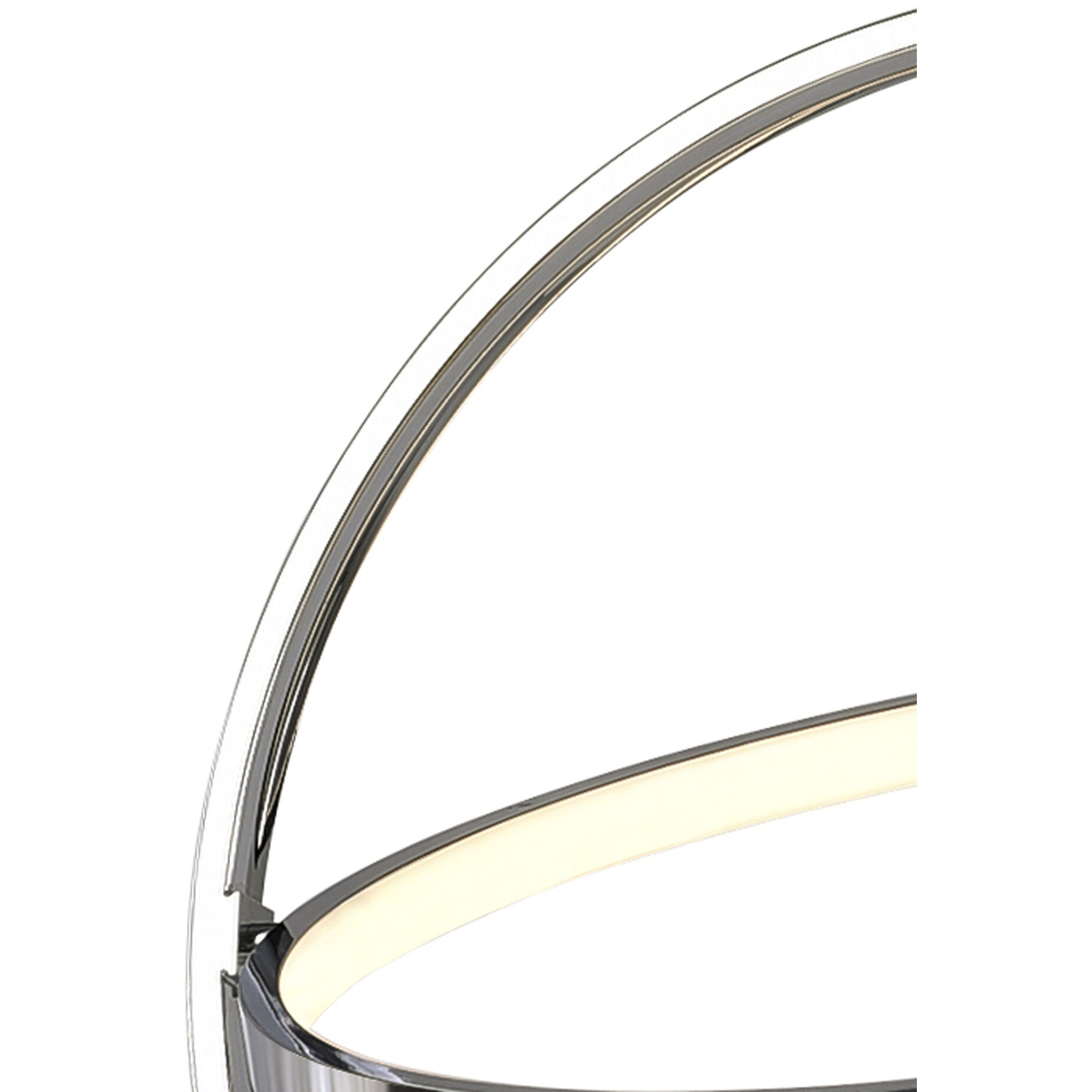 Colette LED 15 inch Chrome Chandelier Ceiling Light