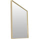 Kye 30 X 24 inch Gold Wall Mirror, Varaluz Casa