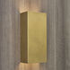 Sean Lavin Brompton LED Natural Brass ADA Wall Sconce Wall Light, Integrated LED