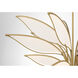 Papilio LED 46 inch Legacy Brass Chandelier Ceiling Light