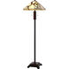 3101 Tiffany 60 inch 60.00 watt Dark Bronze and Wood Floor Lamp Portable Light
