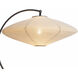 Roswell 23 inch 9 watt Matte Black Table Lamp Portable Light