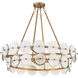 Kintrel 4 Light 31.5 inch Legacy Brass Pendant Ceiling Light