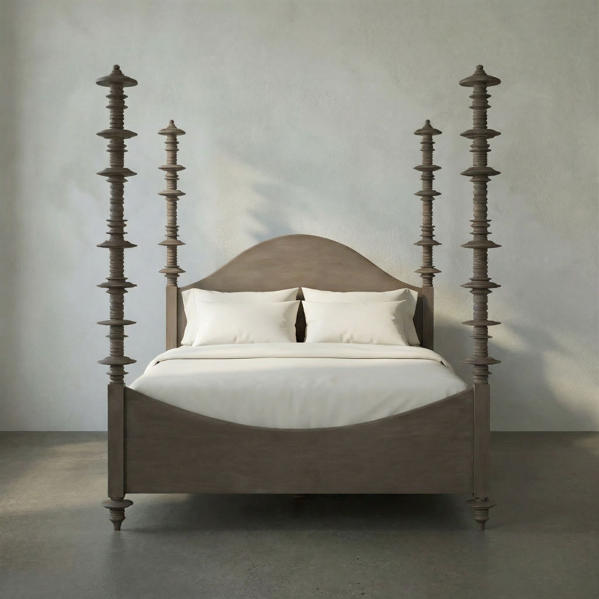 Ferret Weathered Bed, Queen