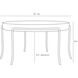 Mosquito 42 inch Ivory Coffee Table