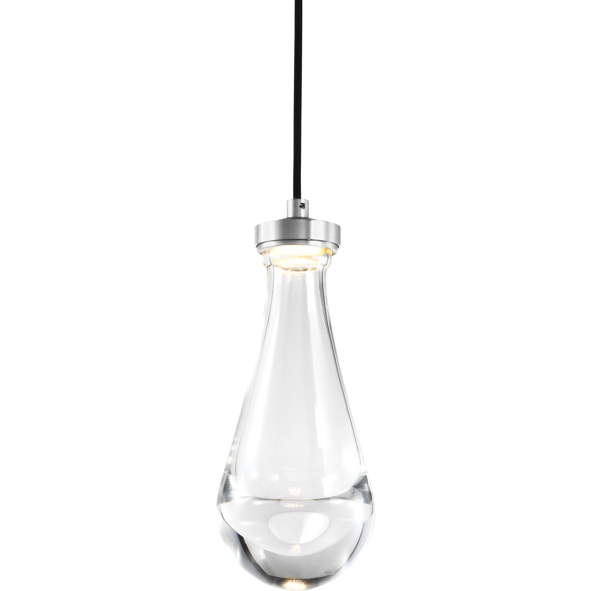 Vaso 1 Light 5.13 inch Polished Nickel Mini Pendant Ceiling Light