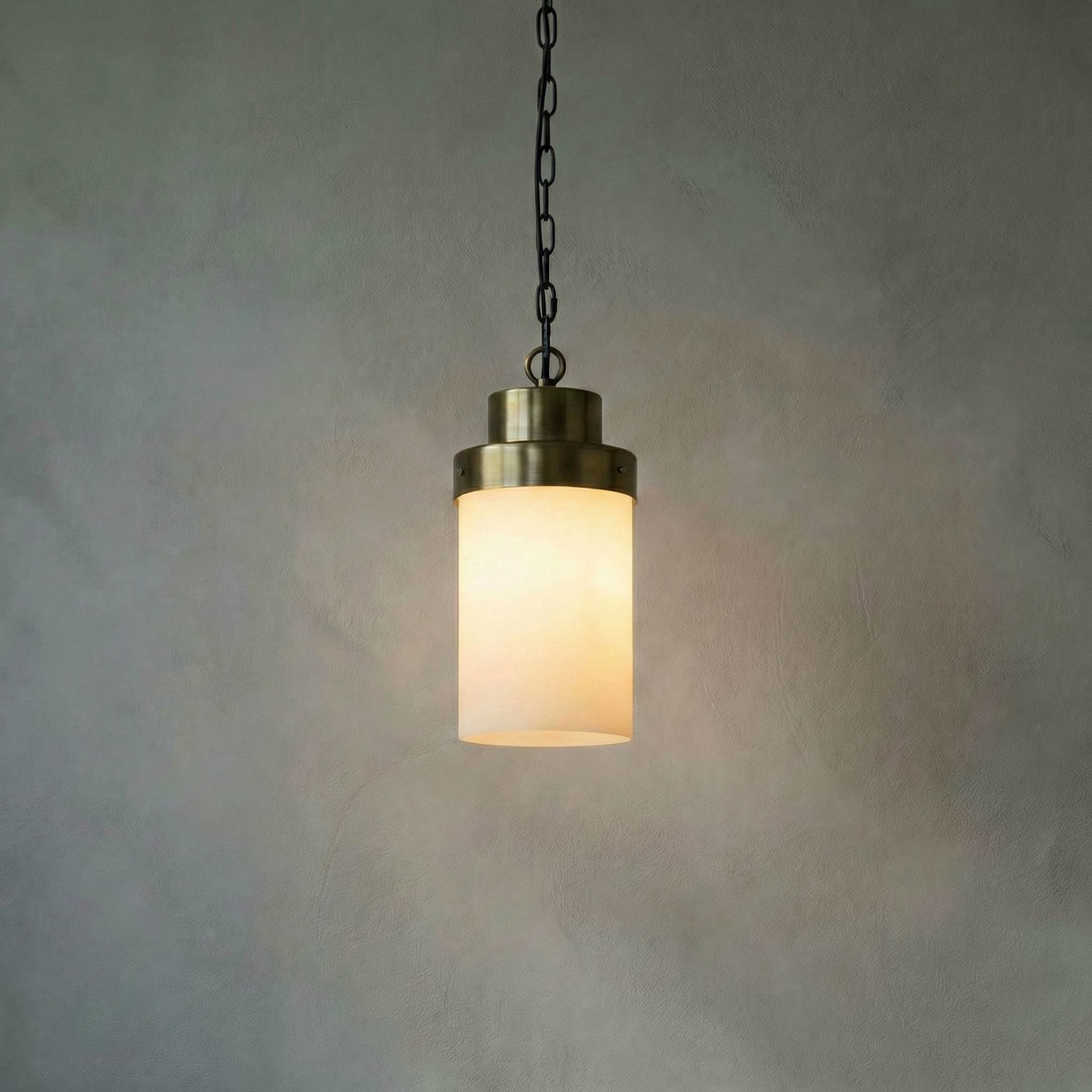 Eleonore 1 Light 6.5 inch Antique Brass Pendant Ceiling Light