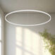 Cerchio Pendant Ceiling Light in White