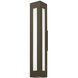 Dorian LED 36 inch Bronze Outdoor Wall Mount Lantern, Extra Large