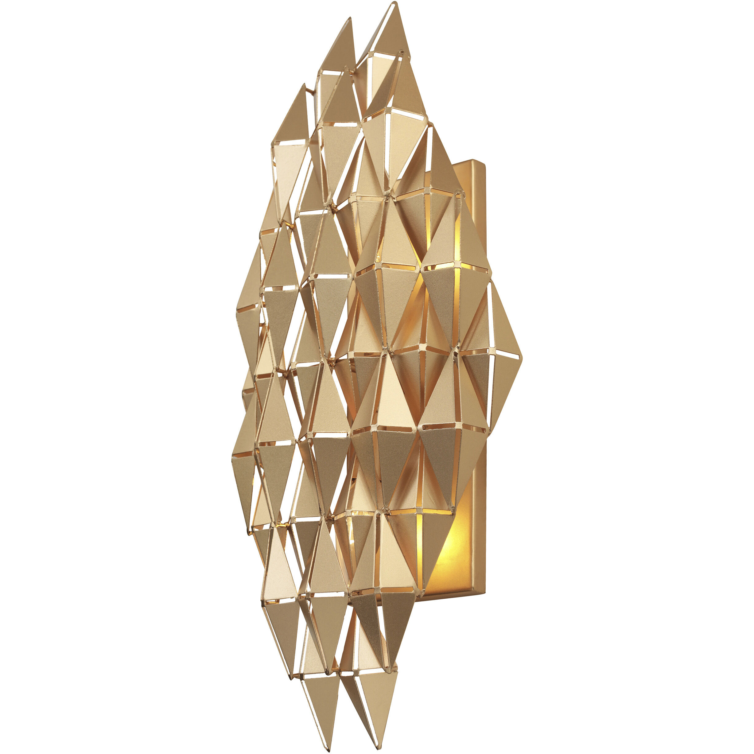 Forever 2 Light 10 inch French Gold Sconce Wall Light