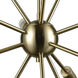 Delphine 12 Light 27 inch Satin Brass Chandelier Ceiling Light
