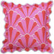 Lisa Ray 22 X 7 inch Multi and Pink and Red Pillow