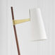 AERIN Katia 56.75 inch 15.00 watt Mahogany and Hand-Rubbed Antique Brass Floor Lamp Portable Light