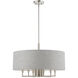 Dakota 7 Light 24 inch Brushed Nickel Pendant Chandelier Ceiling Light