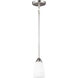 Seville LED 4 inch Brushed Nickel Mini-Pendant Ceiling Light