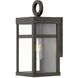 Estate Series Porter Outdoor Wall Mount Lantern in Oil Rubbed Bronze, Non-LED, Open Air