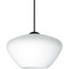 Peri LED Black Cord Pendant Ceiling Light