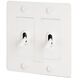 2G Toggle 120-277 White Light Switch