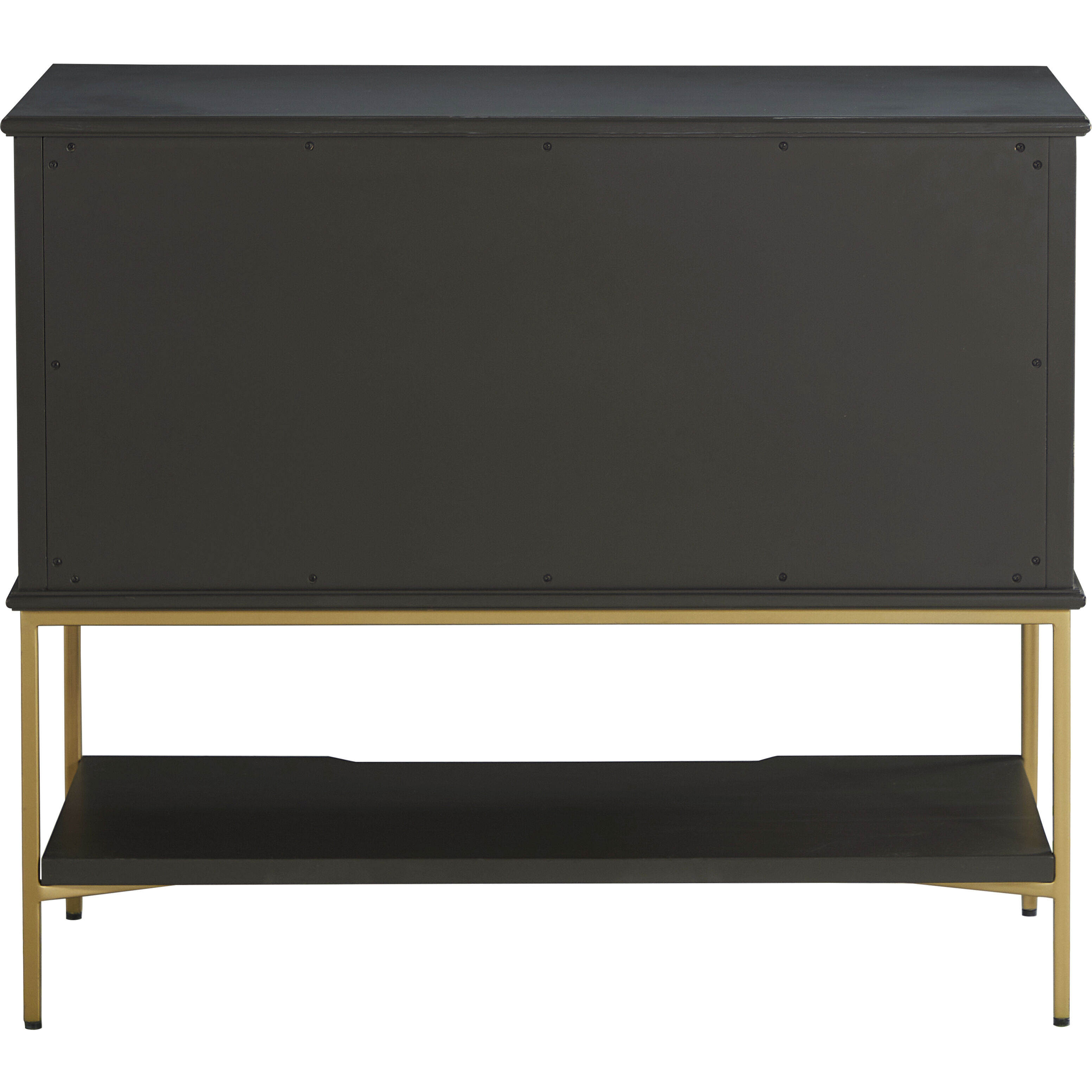 Riggs 38 X 32.75 inch Stained Gold and Sesame Black Nightstand
