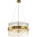 Canada 14 Light 24 inch Gold Chandelier Ceiling Light