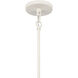 Coastal Breeze 1 Light 27 inch White Coral Chandelier Ceiling Light