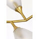 Julie Neill Toscano LED 60.25 inch Gild Branched Linear Chandelier Ceiling Light
