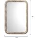 Audrey 34 X 24 inch White Washed Wood Mirror