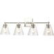 East Point Vanity Light Wall Light in Polished Chrome