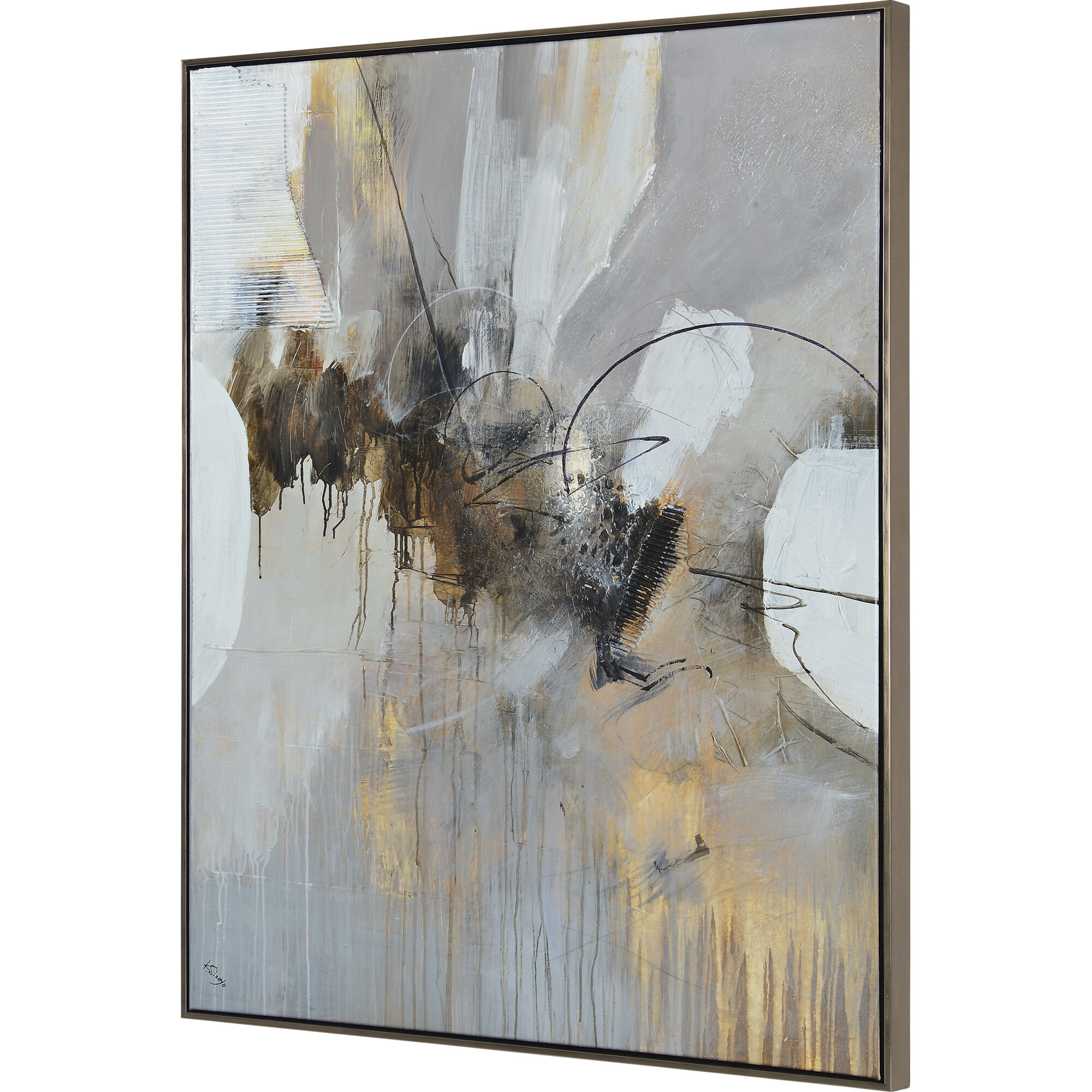 Keys Grey/Multiple Canvas Art