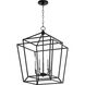Monument 5 Light 18 inch Noir Foyer Pendant Ceiling Light