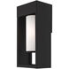 Bleecker 1 Light 17 inch Black Outdoor Wall Lantern