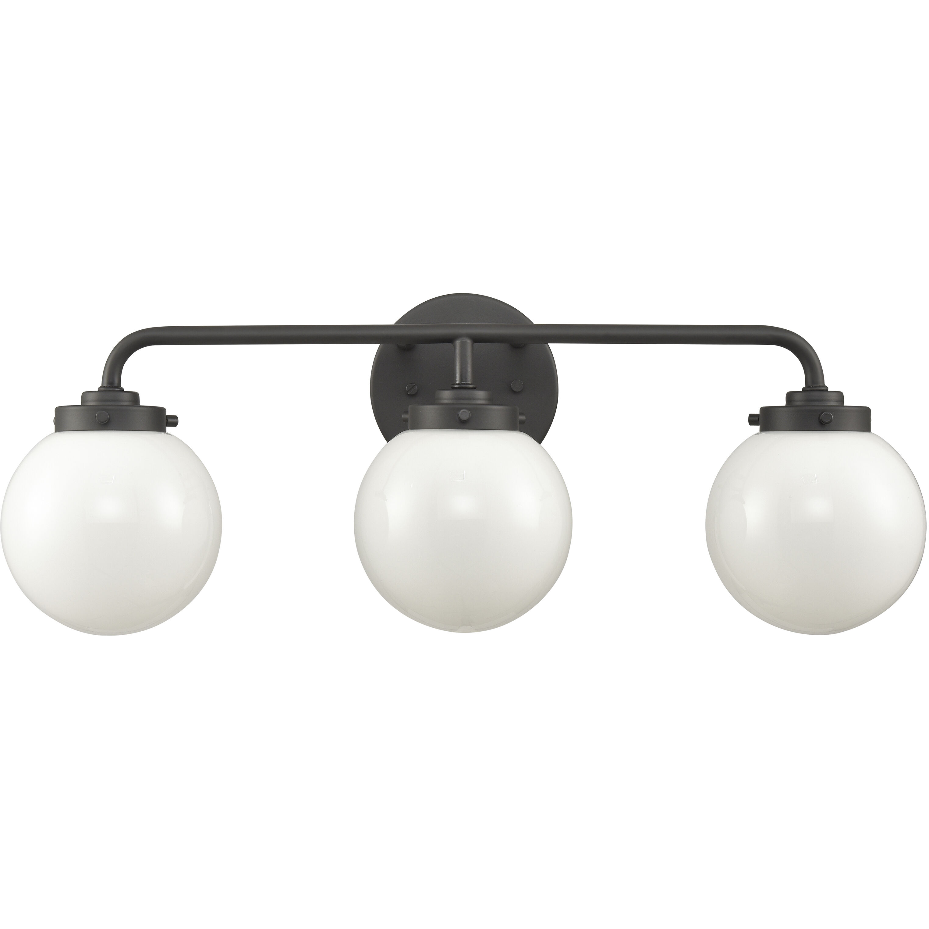 Fairbanks 3 Light 23.25 inch Matte Black Vanity Light Wall Light