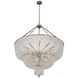 Esperanza 15 Light 39 inch Brushed Champagne Gold Pendant Chandelier Ceiling Light