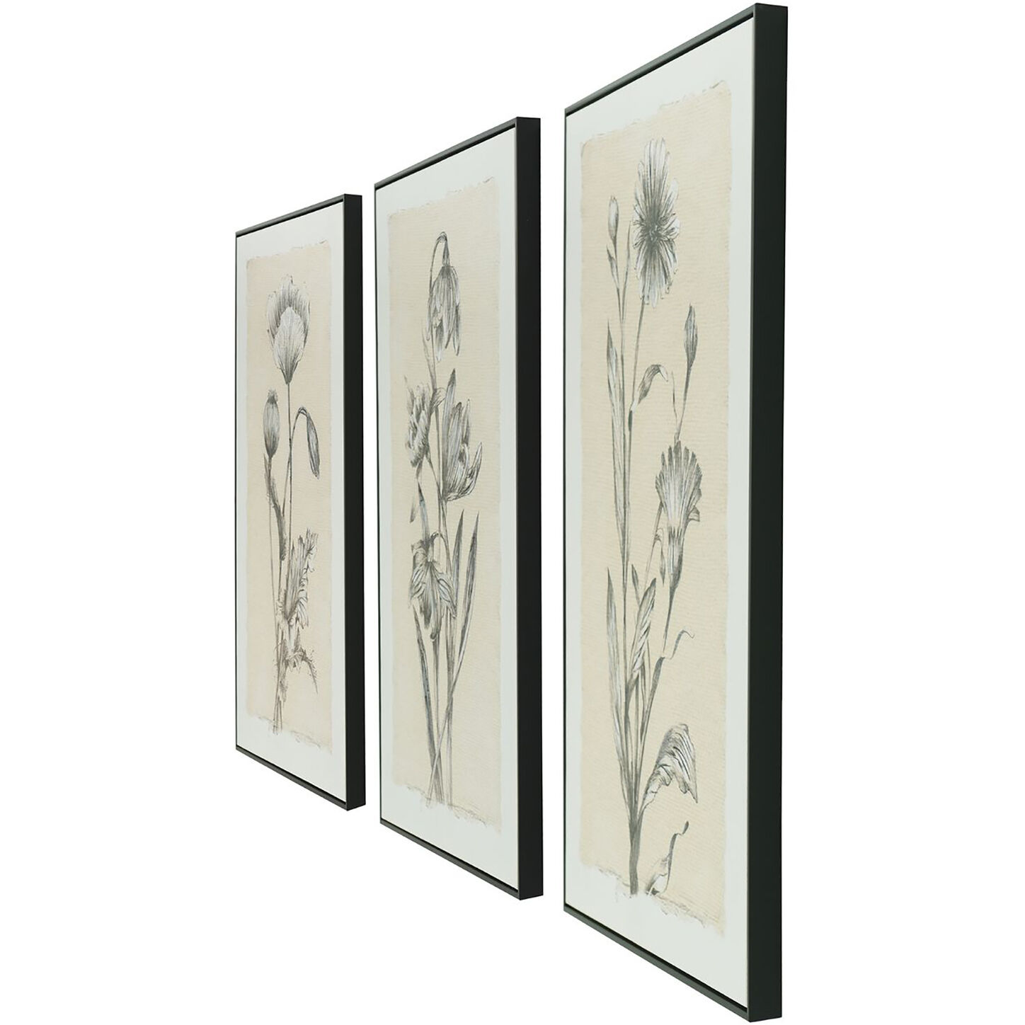 Cameron Black and Beige Wall Art