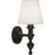 Arthur 1 Light 7 inch Deep Patina Bronze Wall Sconce Wall Light