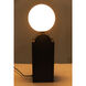 Kate 24 inch 60.00 watt Matte Black Table Lamp Portable Light