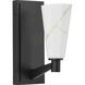 Tosca 1 Light 6 inch Matte Black Wall Bracket Wall Light, Design Series