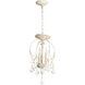 Ariel 3 Light 11 inch Persian White Dual Mount Ceiling Light 