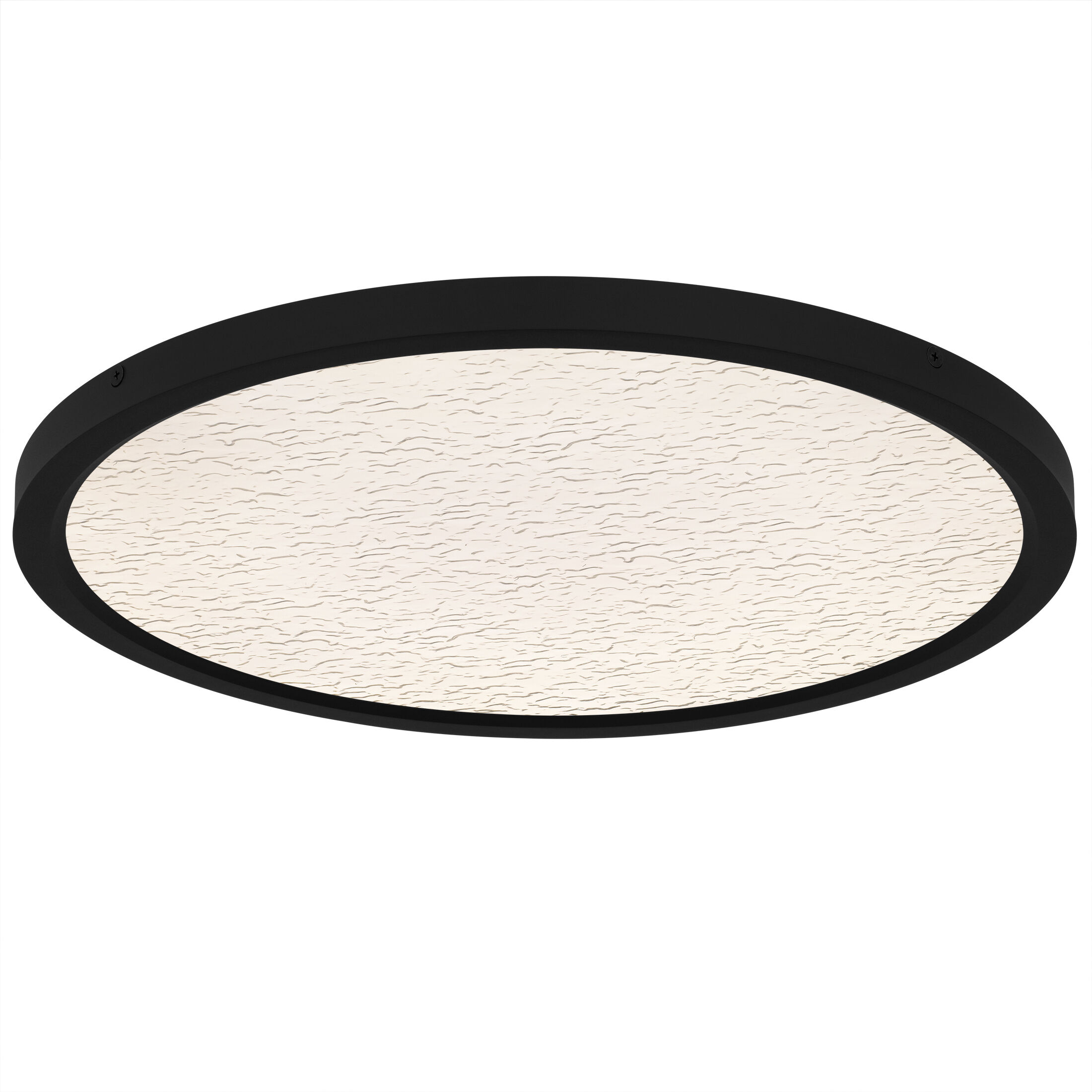 Outskirts LED 20 inch Earth Black Flush Mount Ceiling Light, Large