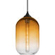 Omega 12 1 Light Black Outdoor Pendant