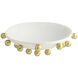 Katherine Ivory and Antique Brass Centerpiece