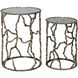 Branchwork Silver Accent Table Set