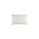 Solid Bold 19 X 13 inch Light Gray and Cream Throw Pillow
