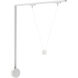 Faria Double 120 White Trilo Track Ceiling Light