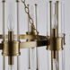 Duet 18 Light 36 inch Vintage Brass Pendant Ceiling Light