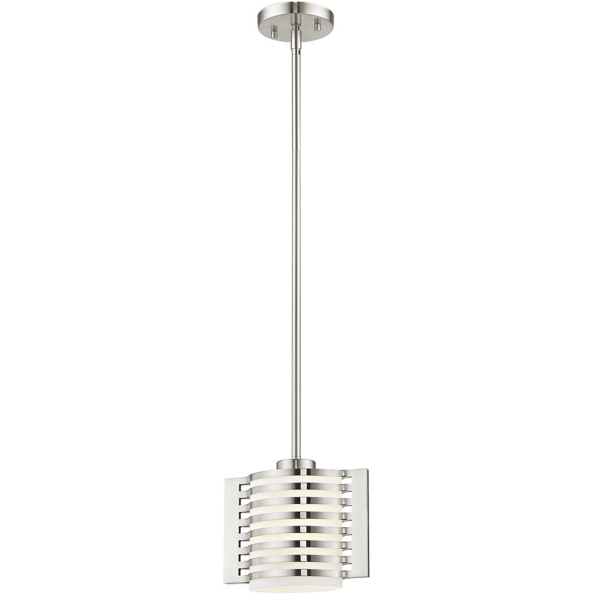 Mission 1 Light 5 inch Brushed Nickel Wall Sconce Wall Light
