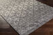 Pembridge 129.92 X 94.49 inch Charcoal/Ivory Machine Woven Rug in 8 x 11, Rectangle